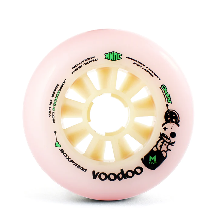 M Tech XF 90mm Junk Voodoo Skateboard Wheels (Single) - Perfect for Street Skating, Tricks, and Smooth Rides