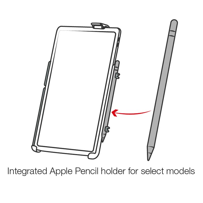 RAM MOUNTS EZ-Roll'r Cradle for Apple iPad Mini 6 RAM-HOL-AP36U Compatible with RAM B 1\