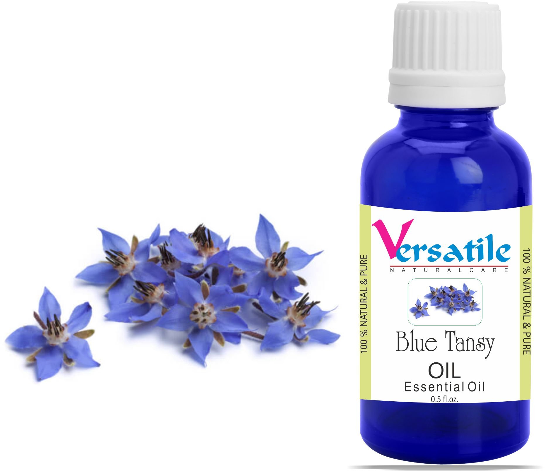 Pure Blue Tansy Essential Oil 100% Natural Aromatherapy Oil for Skin Care & Relaxation - 3ml to 1000ml Sizes - Perfect for Diffusers, Massage & DIY Beauty Products