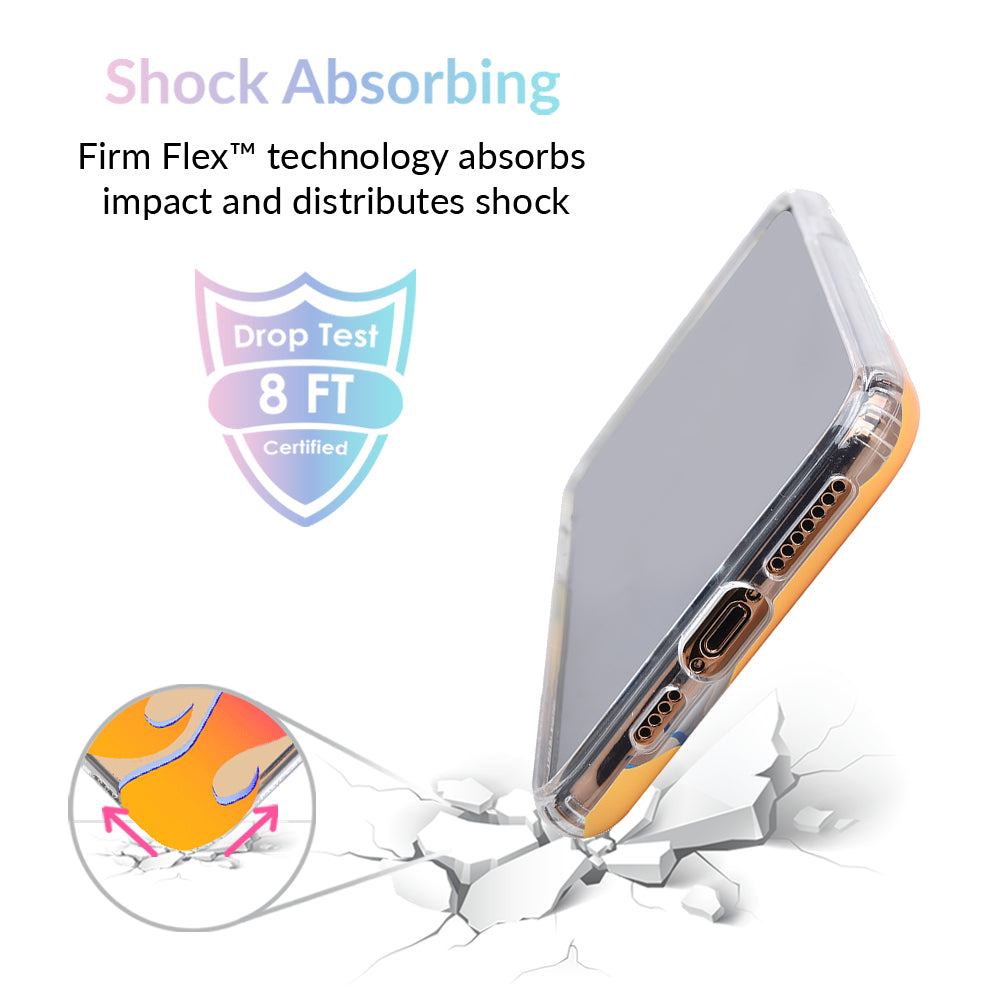 Flames Clear iPhone Case - Durable Protective Cover for iPhone 12/13/14/15 Pro Max - Slim Scratch-Resistant Shockproof Phone Case - Perfect for Daily Use, Travel & Outdoor Activities
