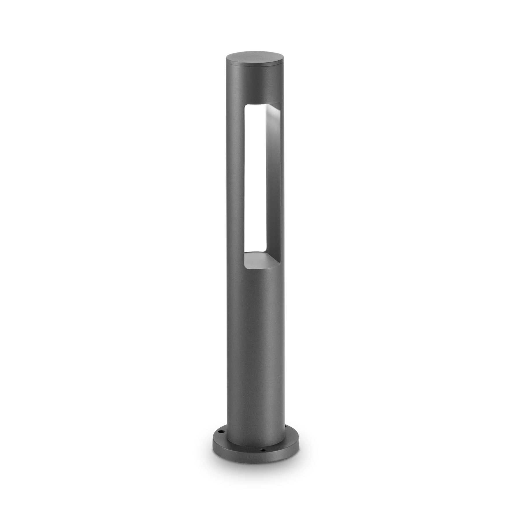 Waterproof IP44 Bollard Light in Coffee/Anthracite - Outdoor Landscape Lighting for Garden, Pathway, and Driveway Illumination