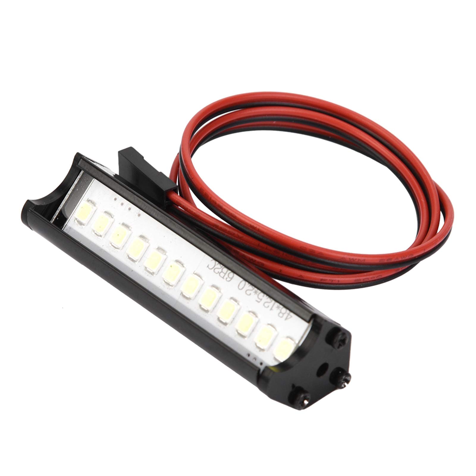Haofy 55mm RC LED Light Bar for Crawler - Waterproof Off-Road LED Lamp Compatible with 1:10 RC Cars (SCX10, 90046, 90048) - Perfect for Night Crawling & Trail Adventures