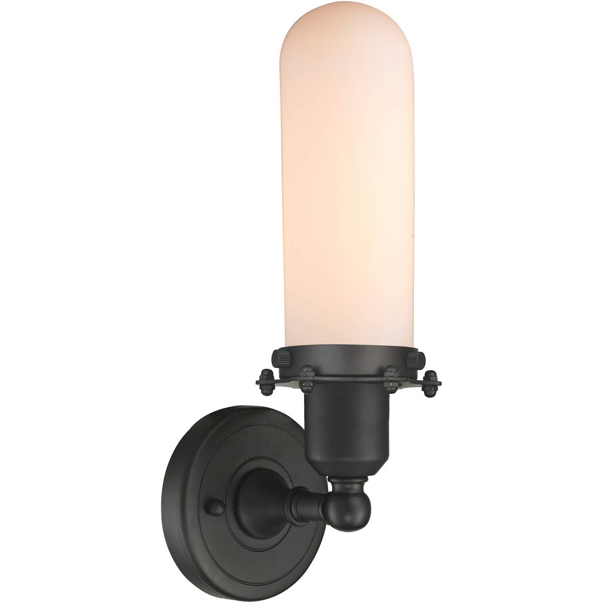 900-1W-OB-CE228-OB-W-LED Bronze & Dark Finish Transitional LED Wall Sconce - Austere Collection - Perfect for Bedroom, Hallway & Entryway Lighting