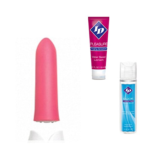 Sensuelle Bullet Vibrator - Powerful Rechargeable Mini Massager with Free Special Lube Sampler for Women, Perfect for Couples Play & Solo Pleasure