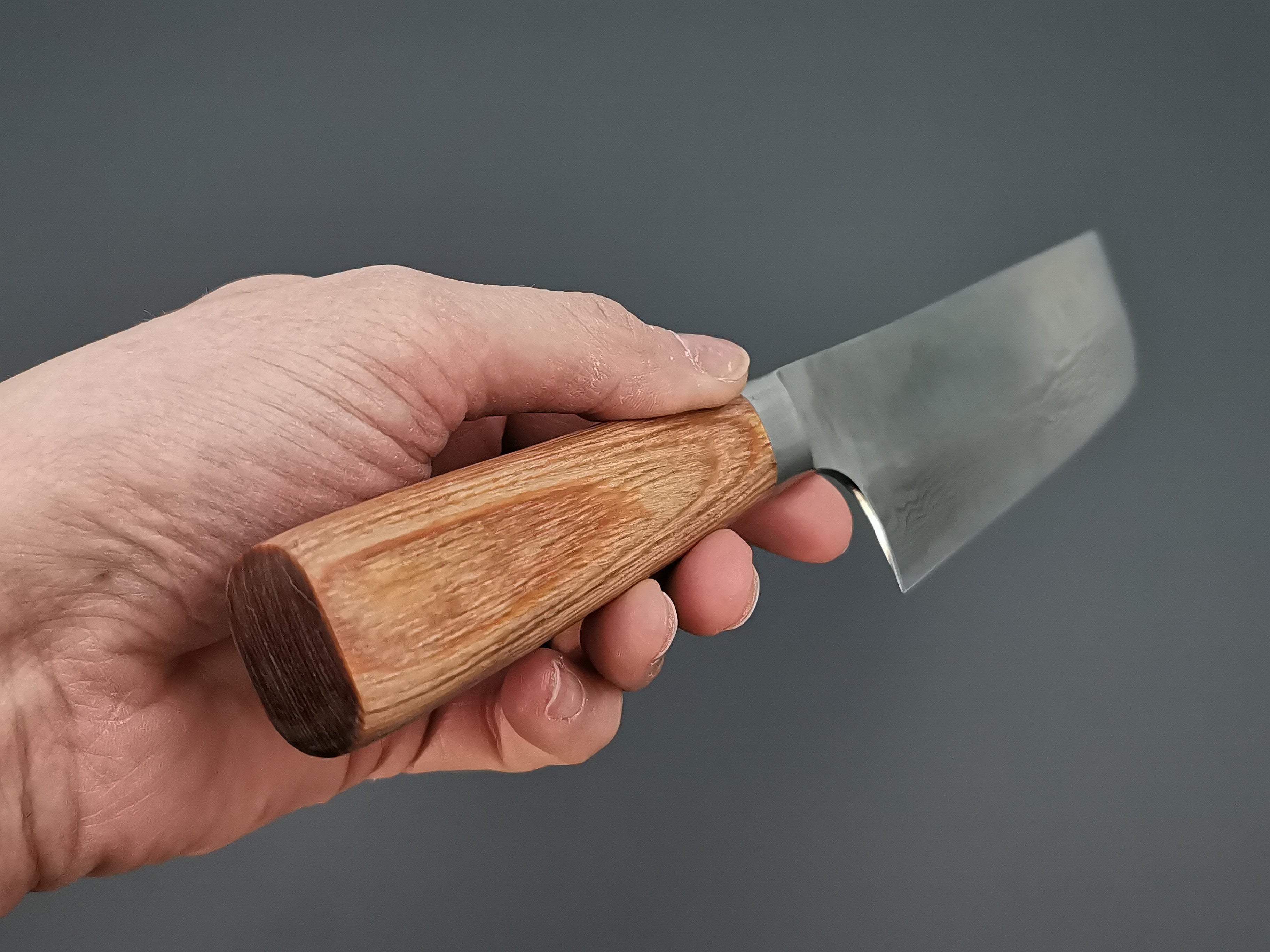 Premium Katsuyasu Kamo VG10 Damascus Nakiri Knife - Japanese Vegetable Chopper for Professional Chefs & Home Cooking - Perfect for Slicing, Dicing & Mincing Vegetables