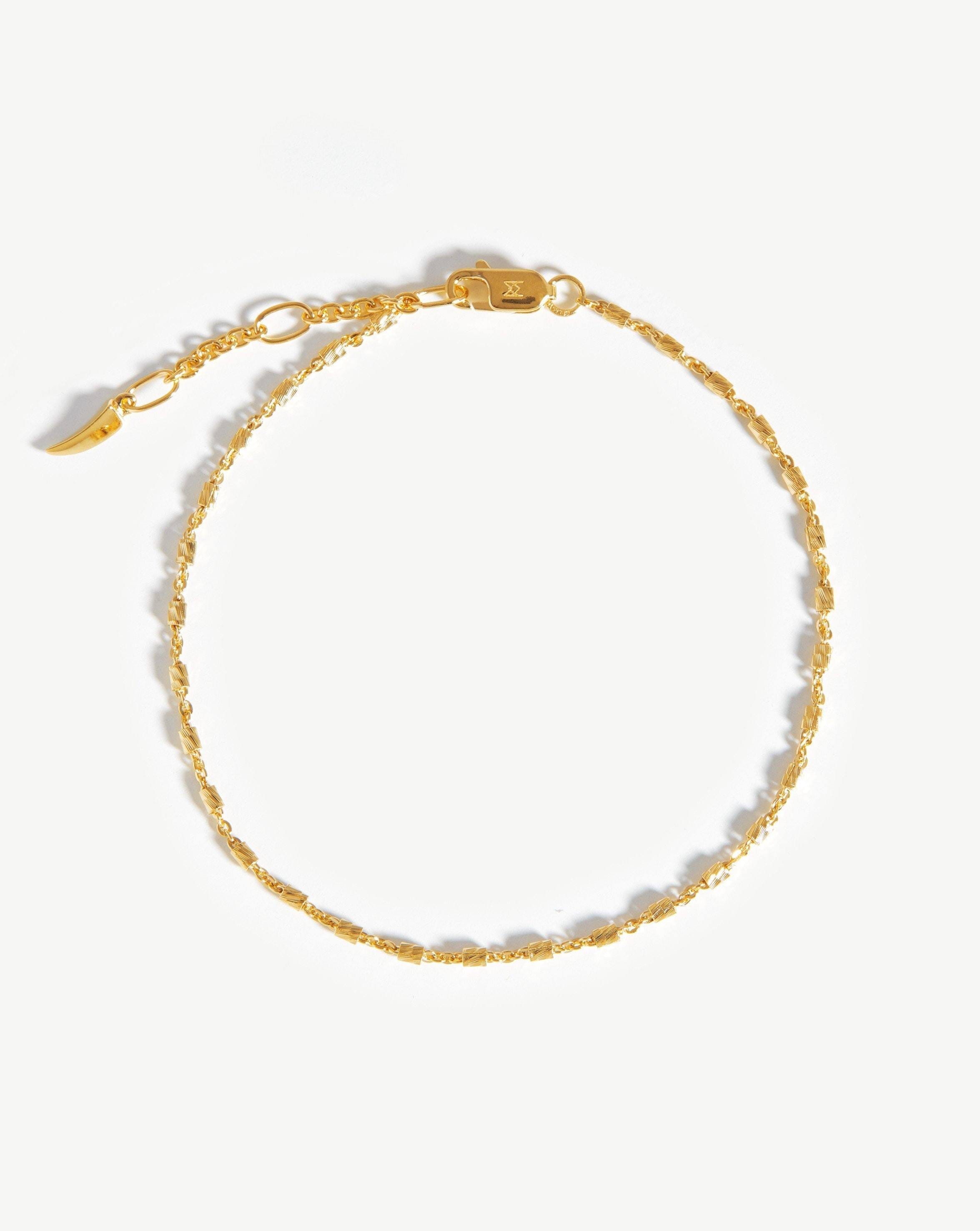 Fine Vervelle Chain Bracelet for Women - Elegant Gold/Silver Adjustable Link Bracelet Jewelry Gift for Her - Perfect for Parties, Weddings & Everyday Wear