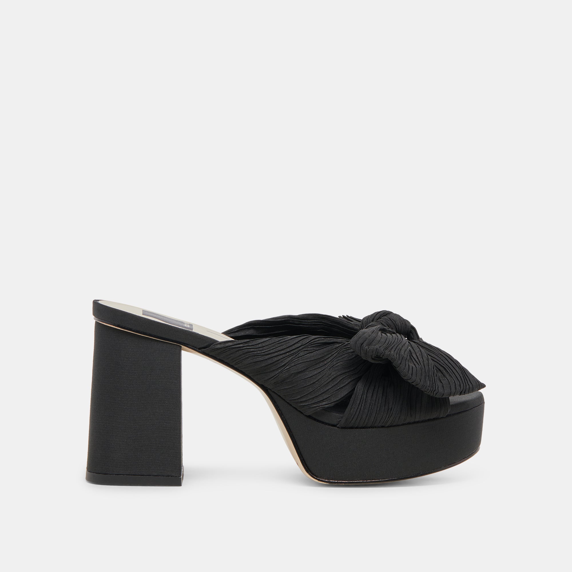 BLARE High Heels for Women - Onyx Satin Stiletto Pumps - Elegant Dress Shoes for Parties, Weddings & Evening Events