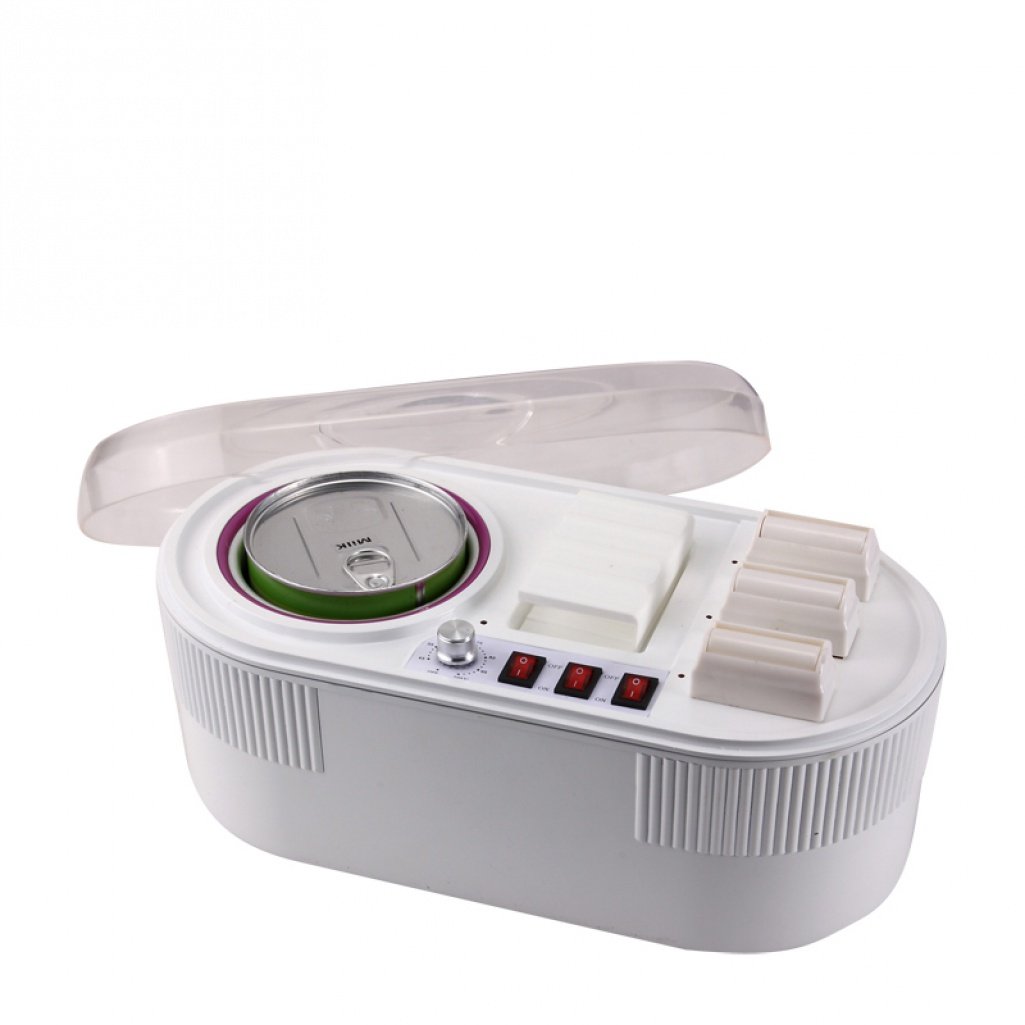 Professional Combi Wax Heater for 3 Roll-On Cartridges & 800ml Wax Tin - Perfect for Salon, Spa & At-Home Hair Removal