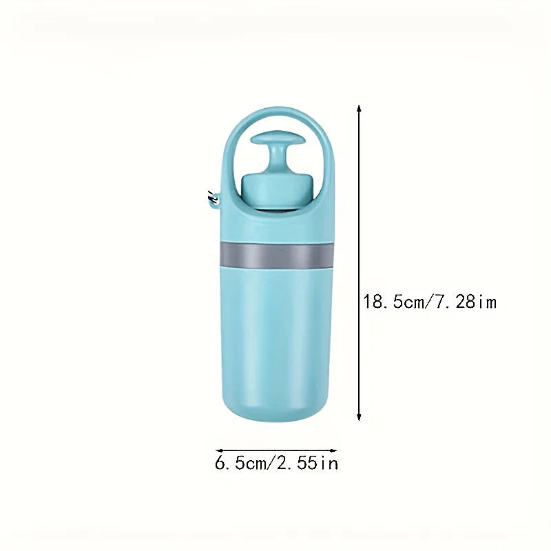 1Pc Portable Dog Poop Scooper with Built-In Bag Dispenser - Lightweight Claw Design Dog Waste Cleanup Tool for Easy Outdoor & Park Cleanup - Perfect for Pet Owners, Walkers & Backyard Use