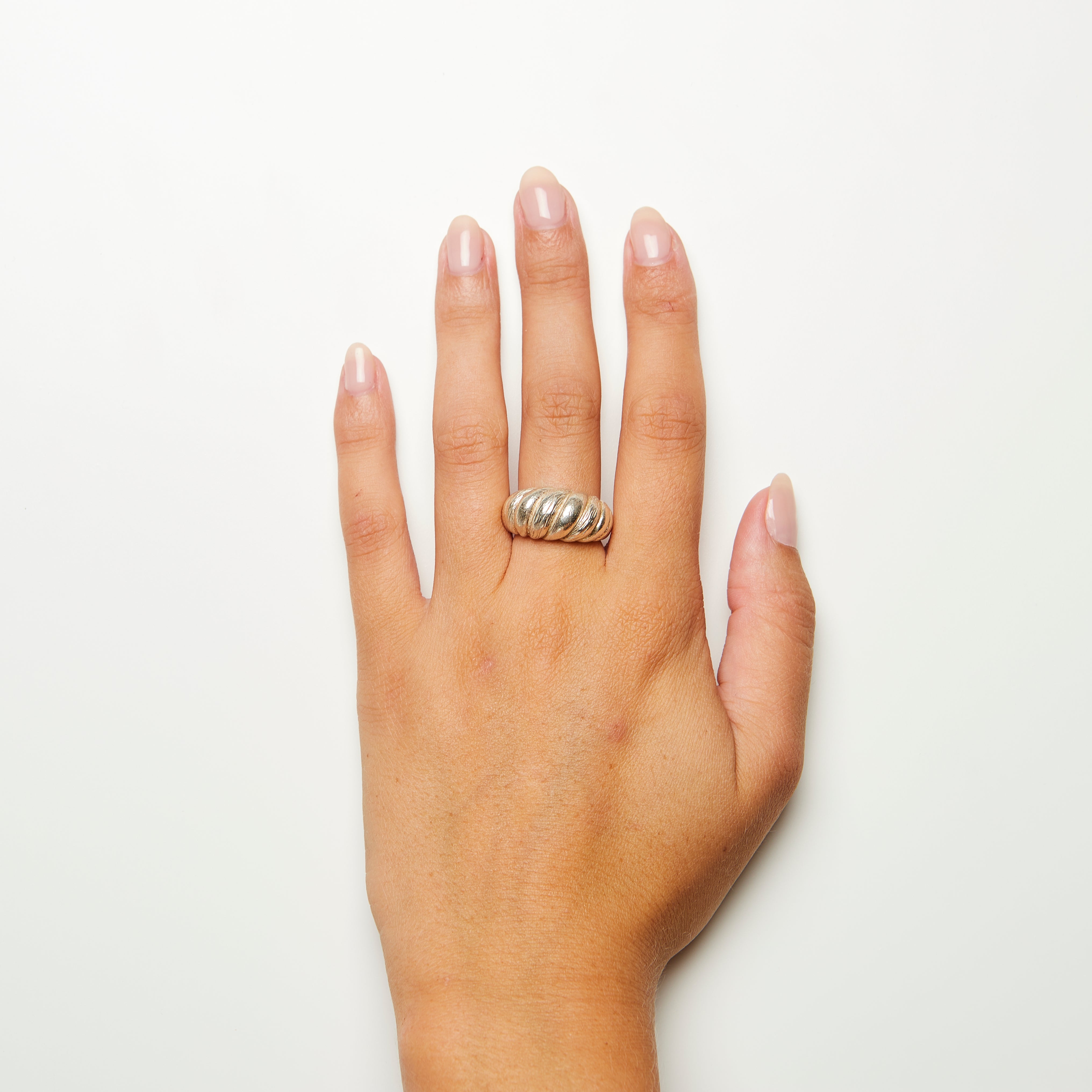 Laëtitia Silver Ring for Women - Elegant Sterling Silver Band Ring for Everyday Wear, Gift, and Special Occasions