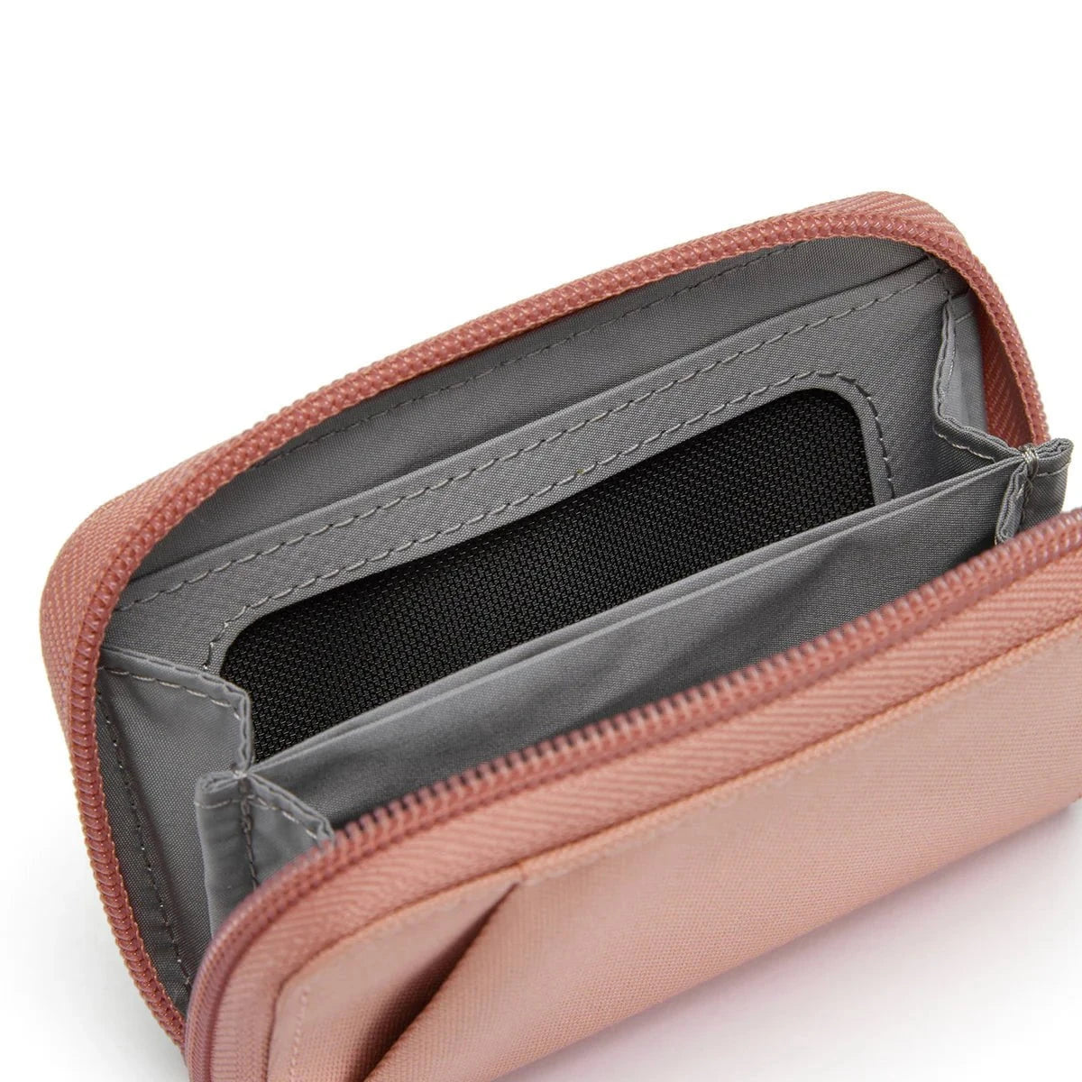 Pacsafe RFIDsafe™ RFID Blocking Card Wallet - Secure Credit Card Holder for Travel & Daily Use - Protect Against Digital Theft & Identity Fraud