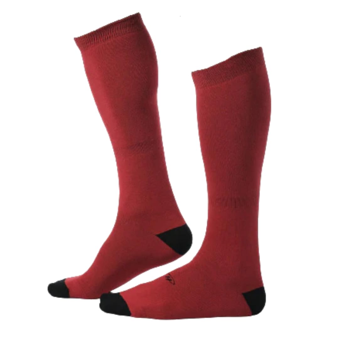 Premium Cotton Over the Calf Dress Socks for Men - 3 Pack | Stay-Up Long Socks (12+ Hours) | Perfect for Business, Formal & Casual Wear