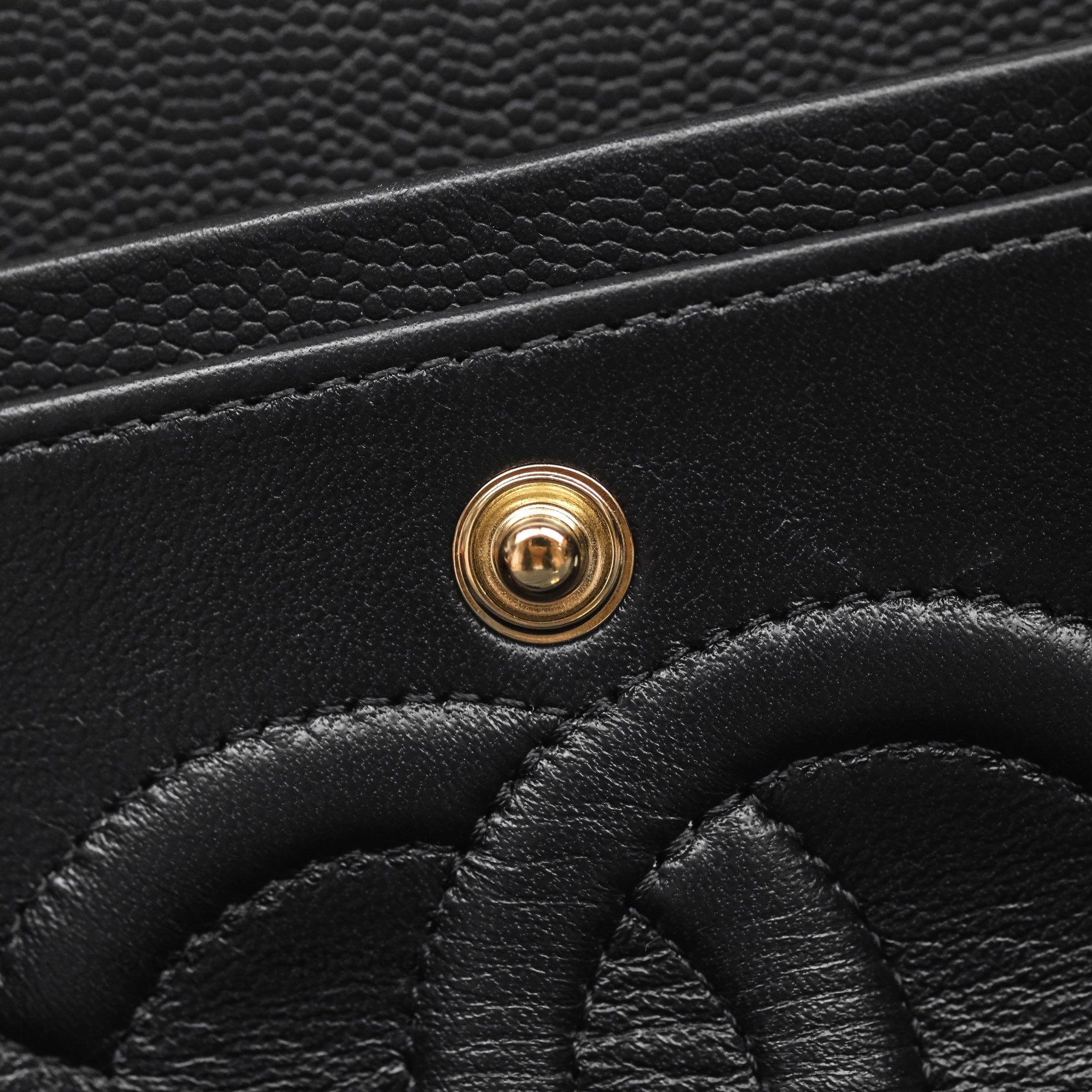 Chanel Classic Medium Flap Bag Chevron Black Caviar Leather with Gold Hardware - Luxury Designer Handbag for Women, Perfect for Work, Evening Events & Special Occasions