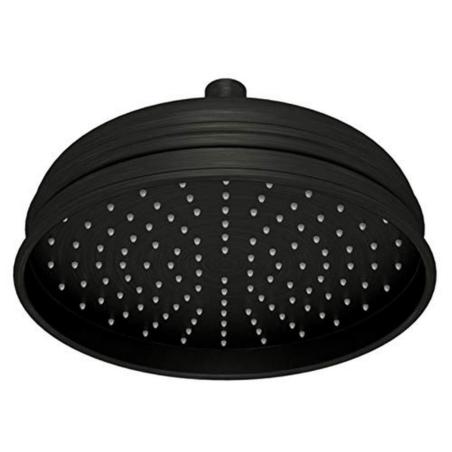 ROHL 1037/8OI 8-Inch Vintage Iron Finish Showerhead - High Pressure Rainfall Shower Head for Bathroom Renovation, Spa-Like Experience, Perfect for Master Bath & Luxury Showers