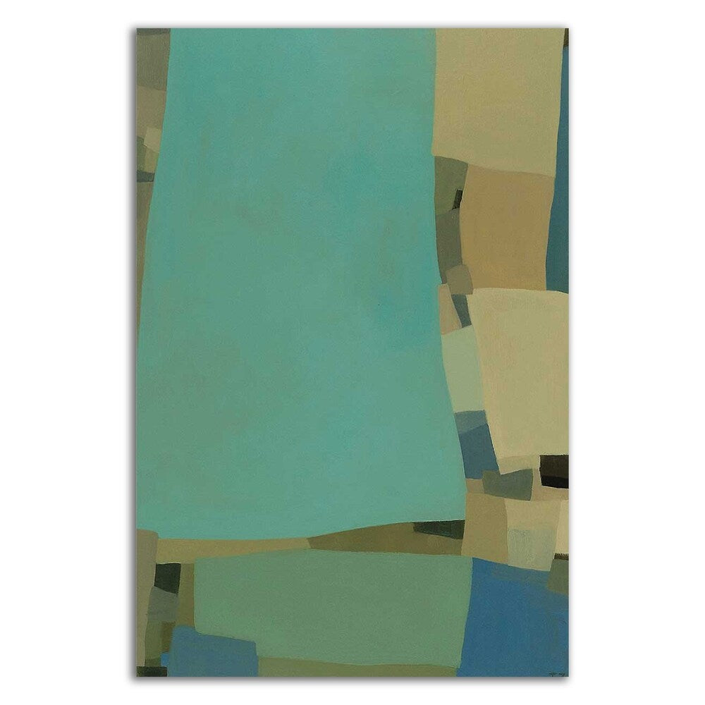 Arabesque 7 by Tamar Zinn - Premium Canvas Art Print - Ready to Hang Wall Decor - Perfect for Living Room, Bedroom & Office Decor