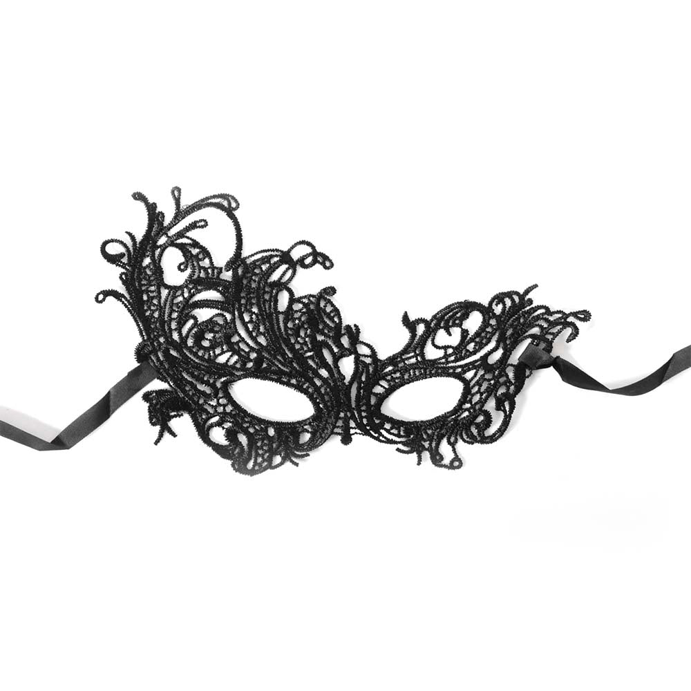 Elegant Lace Masquerade Mask for Ball, Party, Halloween & Cosplay - Venetian Style Eye Mask for Women & Men