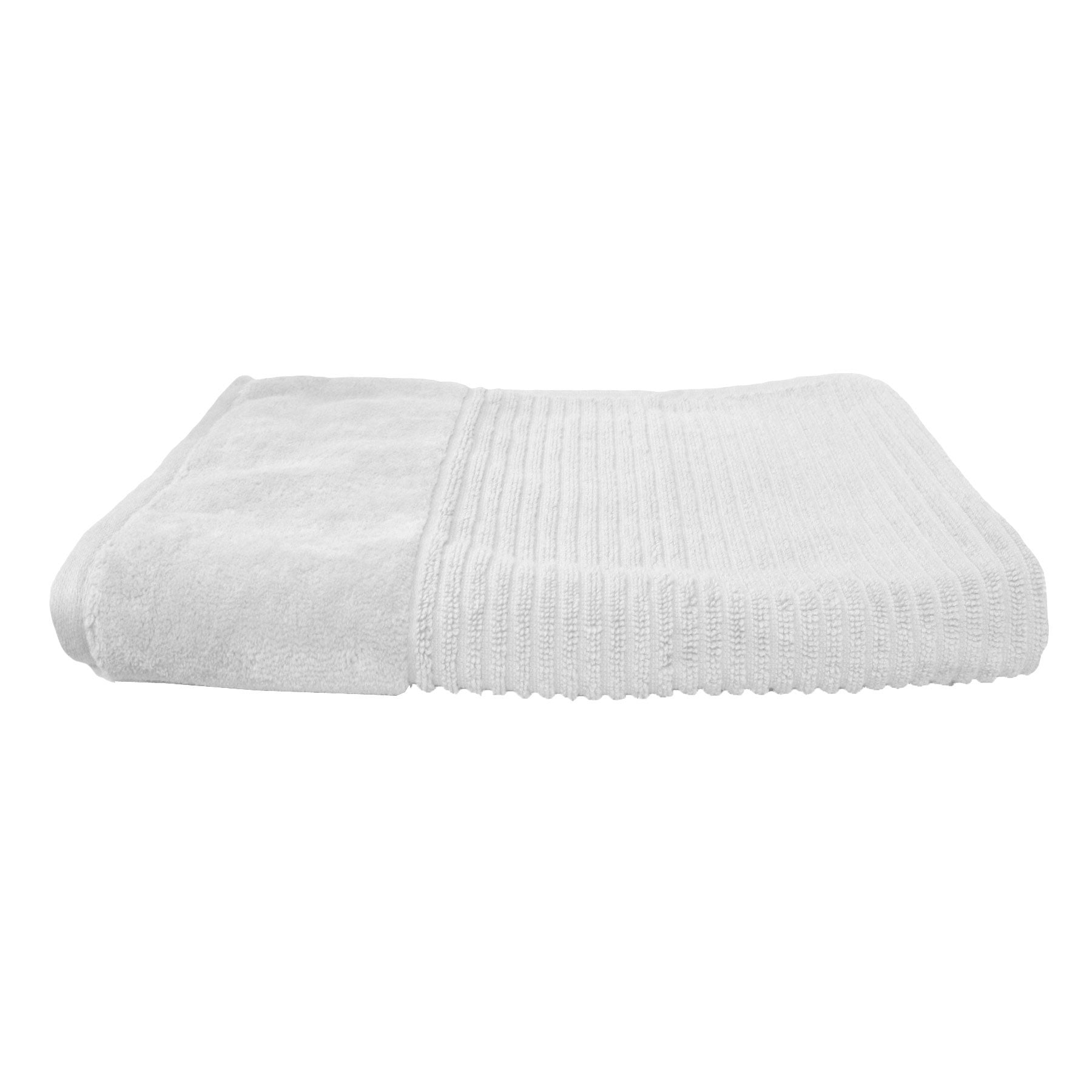 Premium 100% Cotton Bath Mat - 1000GSM Ultra Soft & Absorbent, 50x80cm, White - Perfect for Bathroom, Spa & Luxury Home Decor