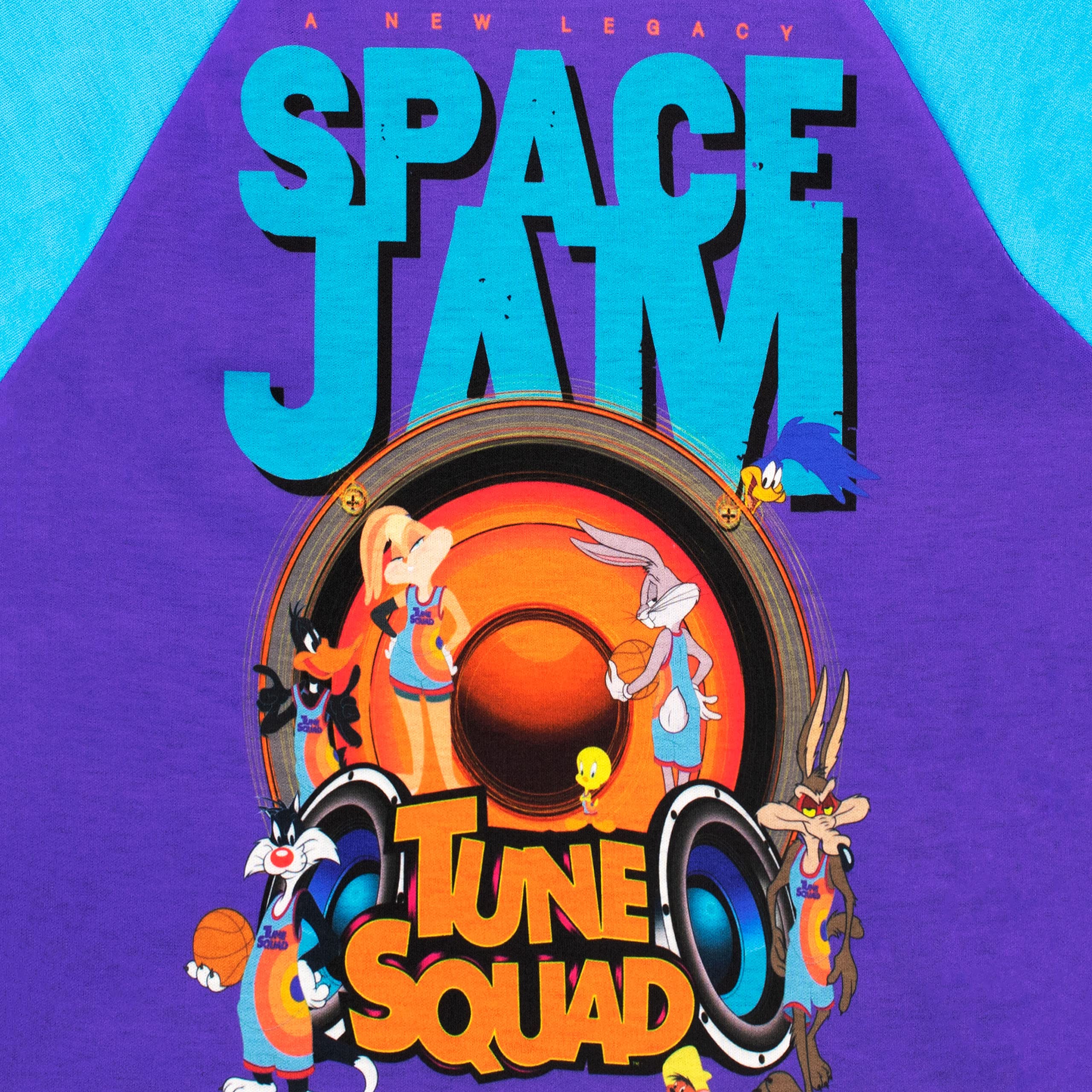 Space Jam Boys' Pajamas - Bugs Bunny Character Sleepwear Set for Kids, Soft & Comfortable Cotton PJs - Perfect for Bedtime, Movie Nights & Cartoon Themed Parties