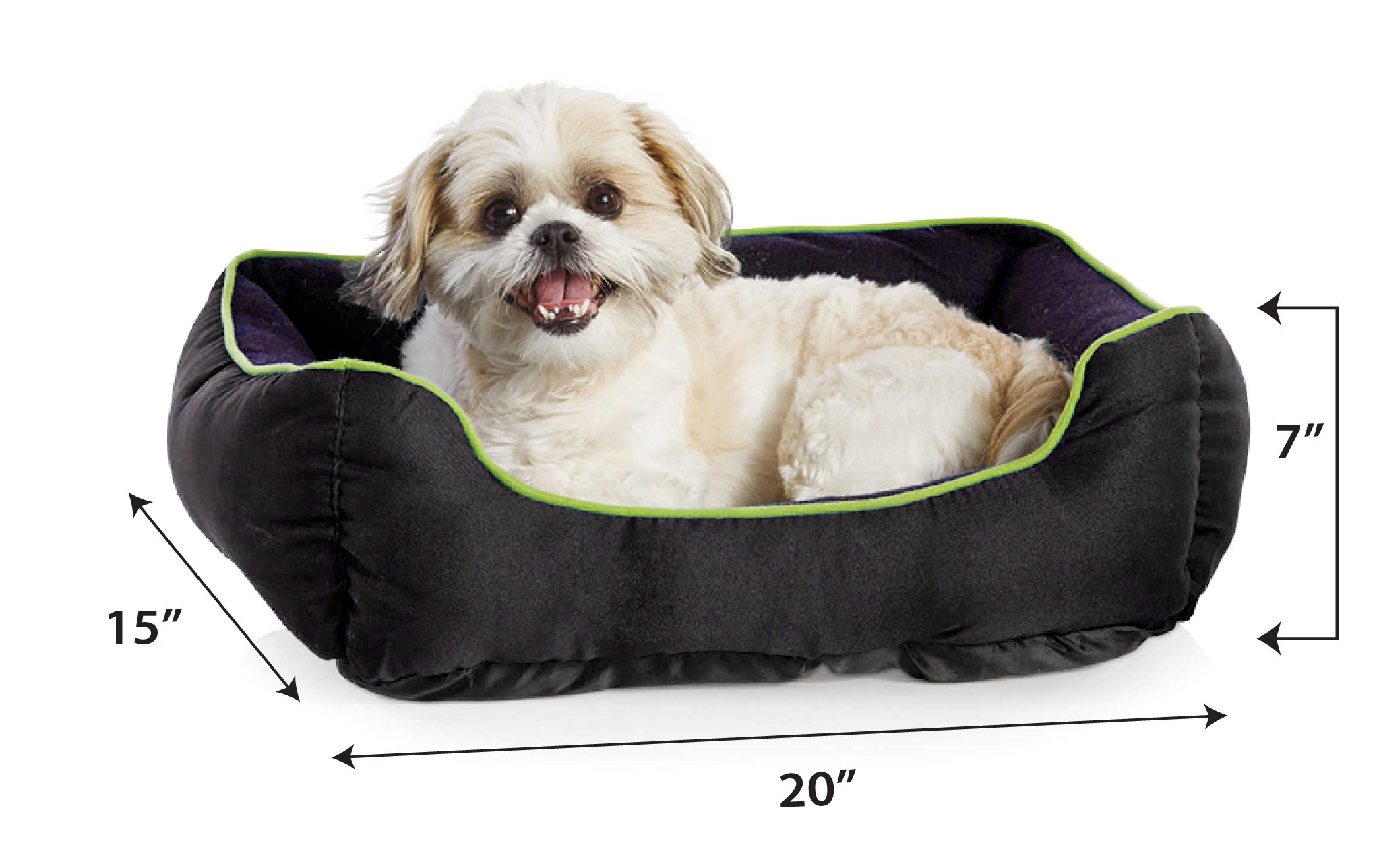 NBA Los Angeles Lakers Dog Cuddle Bed - Soft & Comfortable Pet Bed with Embroidered Team Name & Logo - Perfect for Lakers Fans' Dogs at Home or Game Day