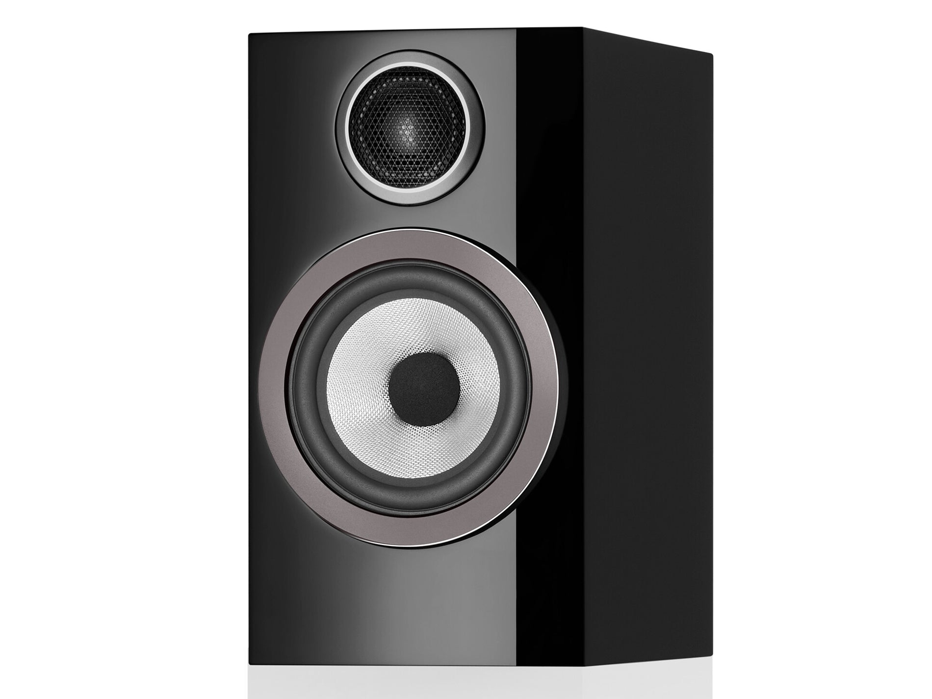 Bowers & Wilkins 707 S3 Premium Bookshelf Speakers (Pair) - HiFi Audio System for Home Theater, Music Listening & Studio Monitoring
