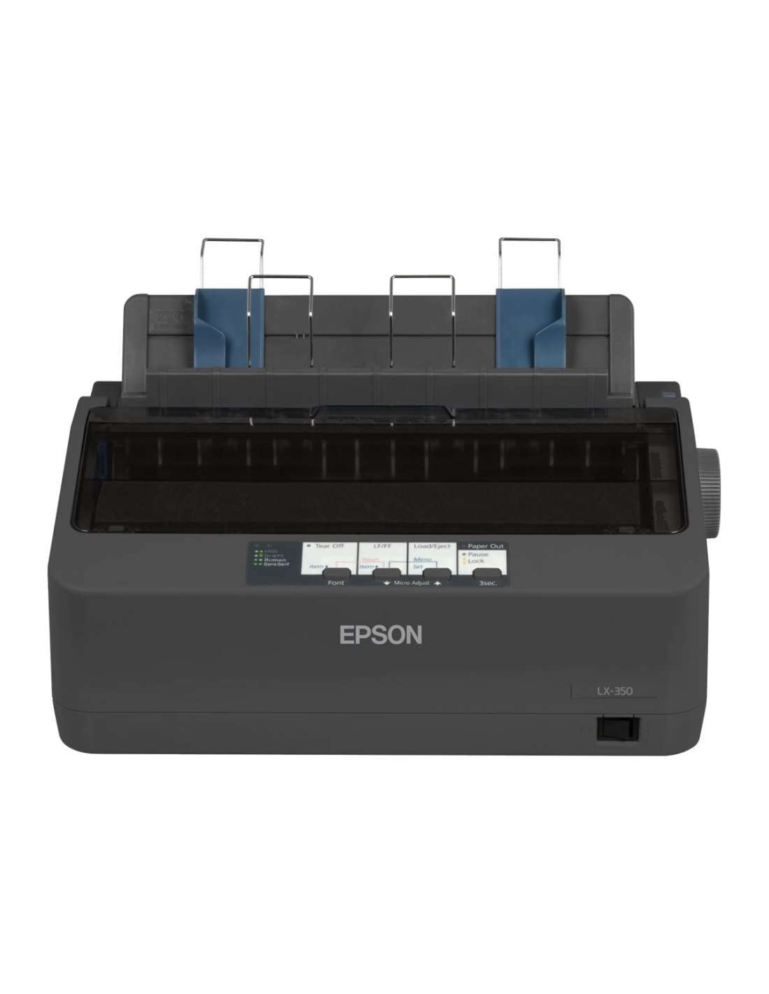 Epson LX-350 9 Pin Dot Matrix Printer for Receipts, Invoices & Multipart Forms - Fast & Reliable Business Printing Solution for Retail, Warehouse & Office Use