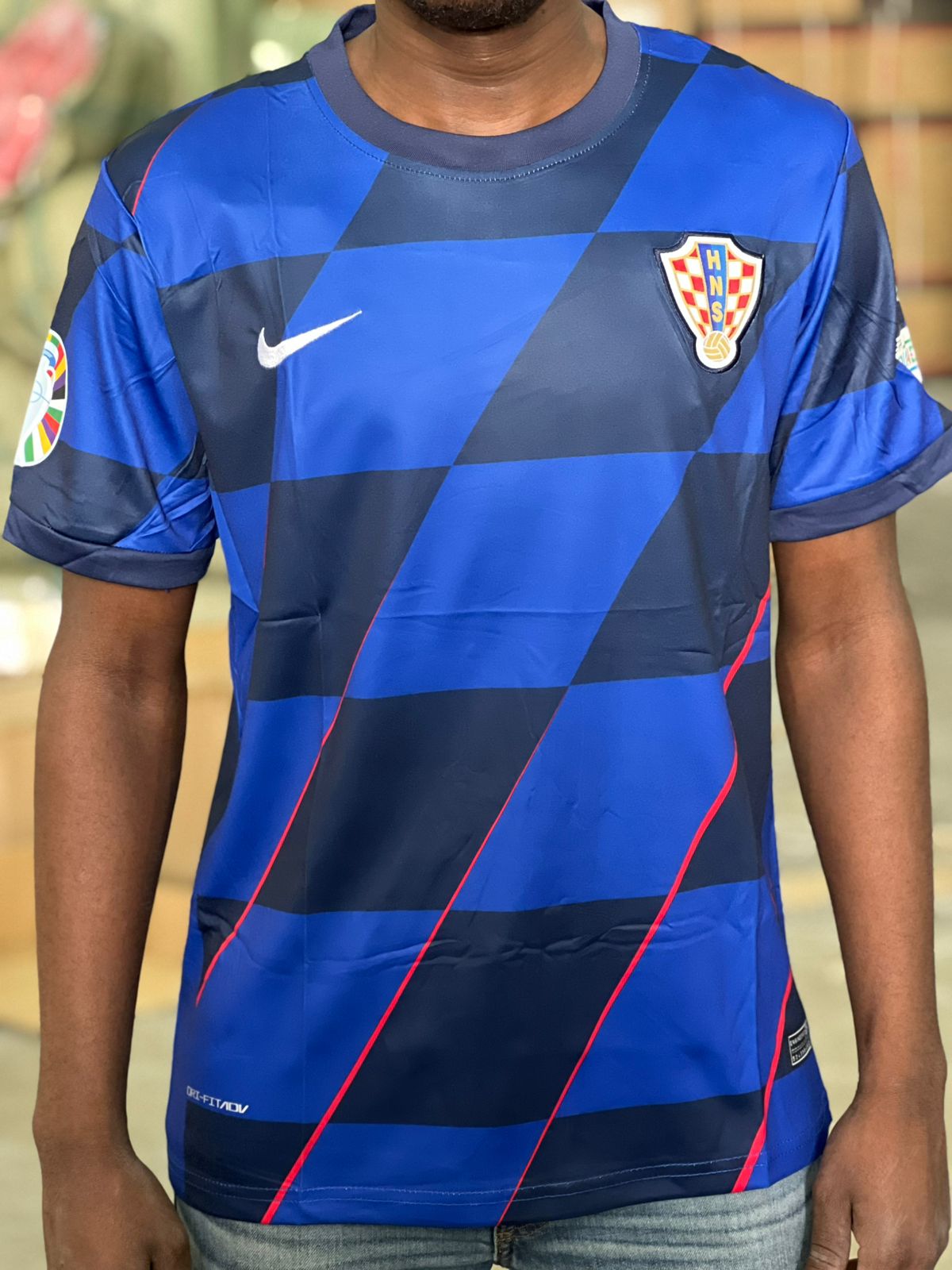 Official Croatia Away International Soccer Jersey 2023 - Authentic Football Shirt for Fans & Players - Perfect for Matches, Training & Casual Wear