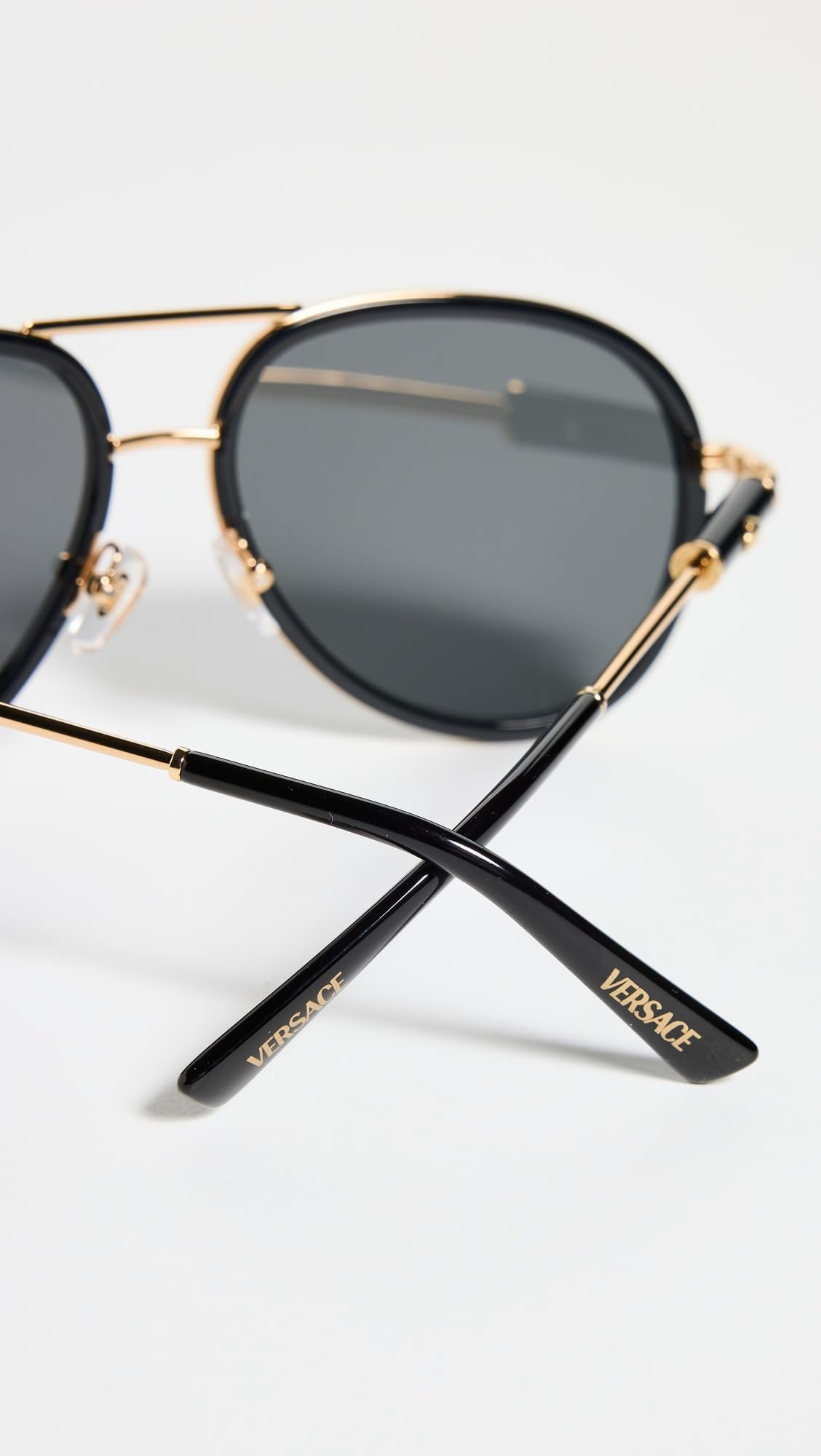 Versace Women's Classic Aviator Sunglasses UV400 Protection - Luxury Designer Shades for Women, Perfect for Driving, Beach & Outdoor Fashion