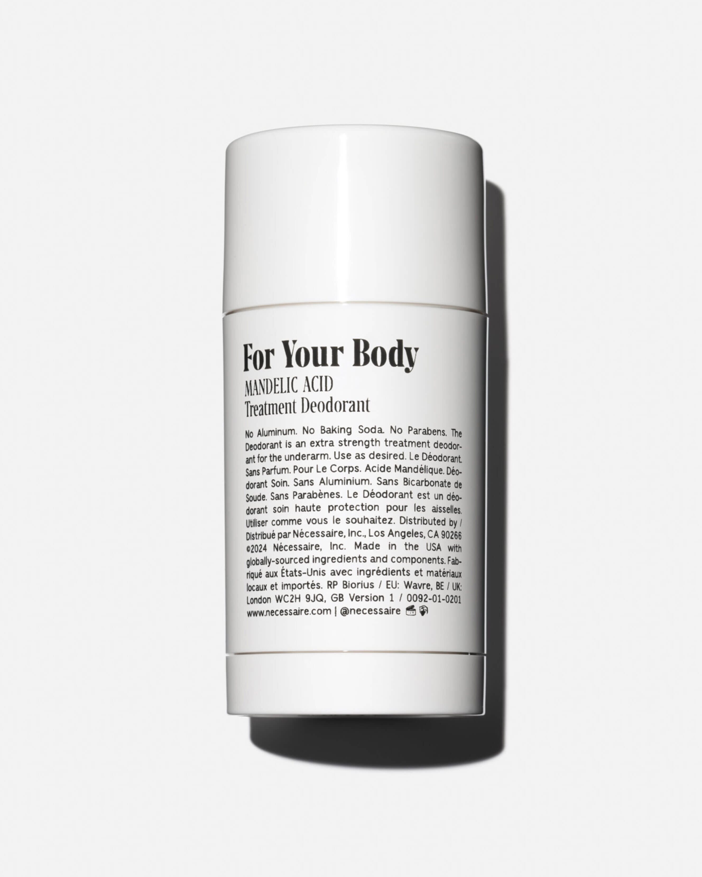 Natural Fragrance-Free Deodorant for Women & Men - Aluminum-Free, Long-Lasting Protection for Sensitive Skin - Perfect for Gym, Work & Daily Use