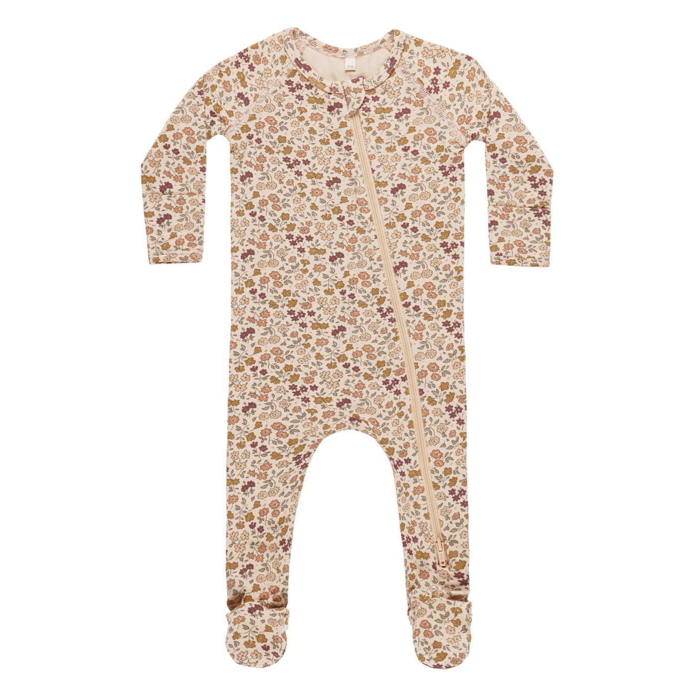 Organic Bamboo Zip Footie Pajamas for Babies - Soft & Breathable Sleepwear - Perfect for Nursery, Bedtime & Lounging
