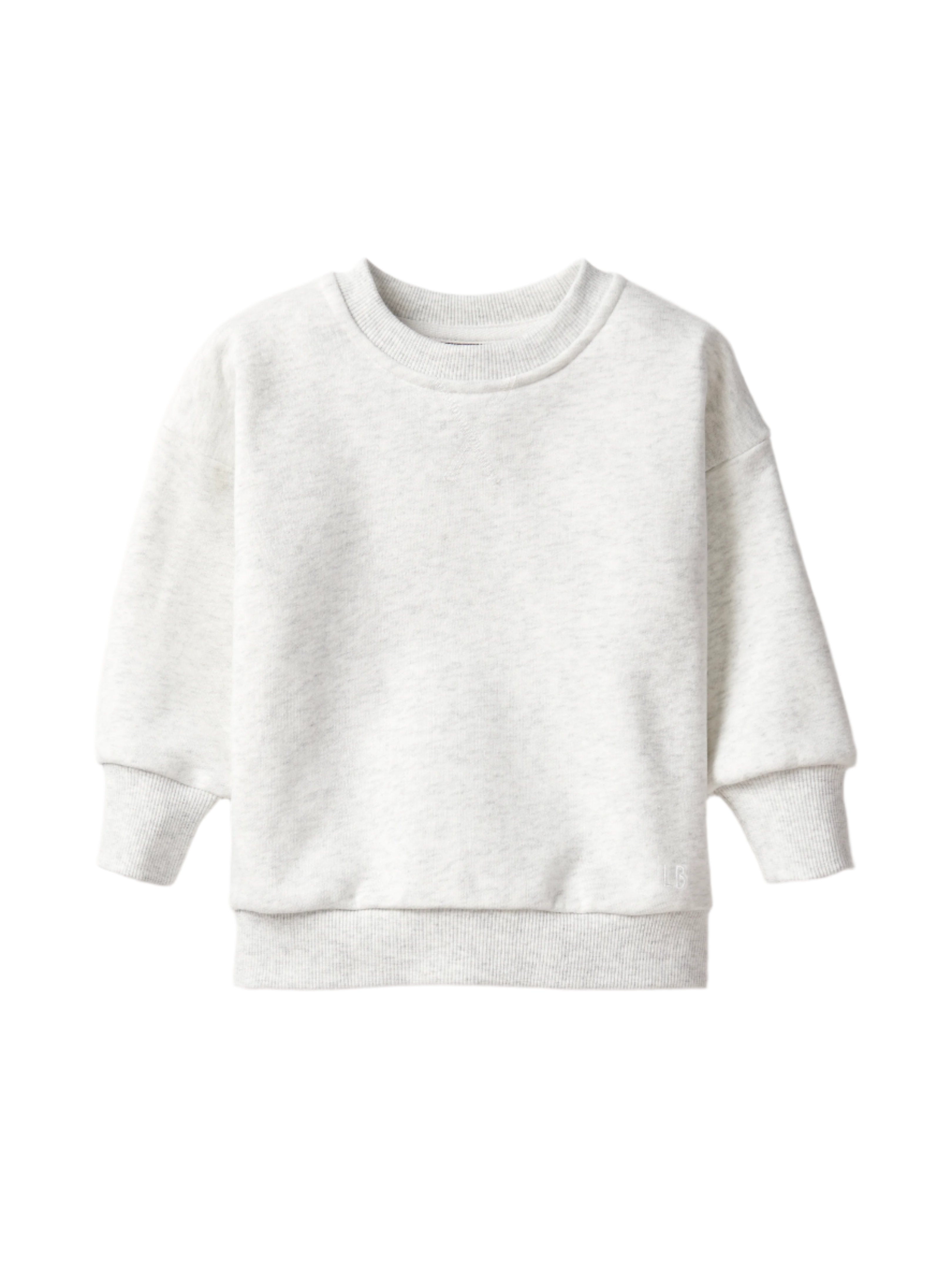 Premium Lightweight Crewneck Sweatshirt - Soft Heather Grey for Men & Women | Casual Comfort, Layering & Everyday Wear