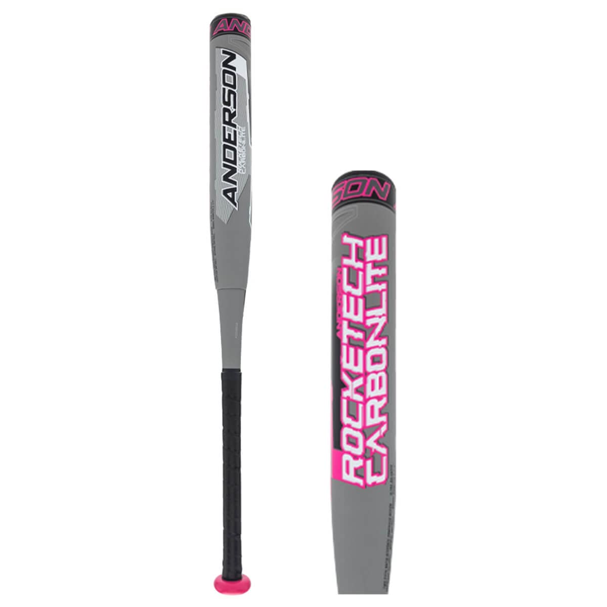 Anderson RockeTech Carbonlite -11 Fastpitch Softball Bat 29 Inch 18 Ounce - Lightweight USA Youth Baseball Bat for Fast Pitch Games & Tournaments