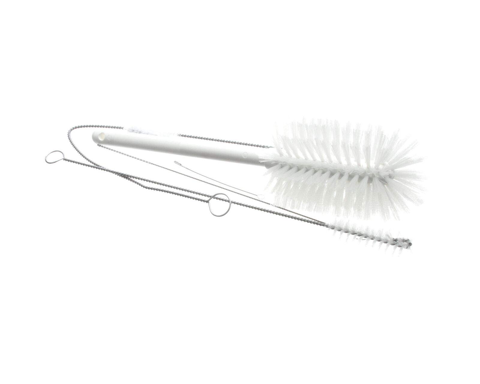 Stoelting 2177917 Brush Kit - Premium Cleaning Brushes for Ice Cream Machines, Commercial Kitchen Equipment & Food Processing (Set of 3) - Ideal for Restaurants, Cafes & Dairy Shops