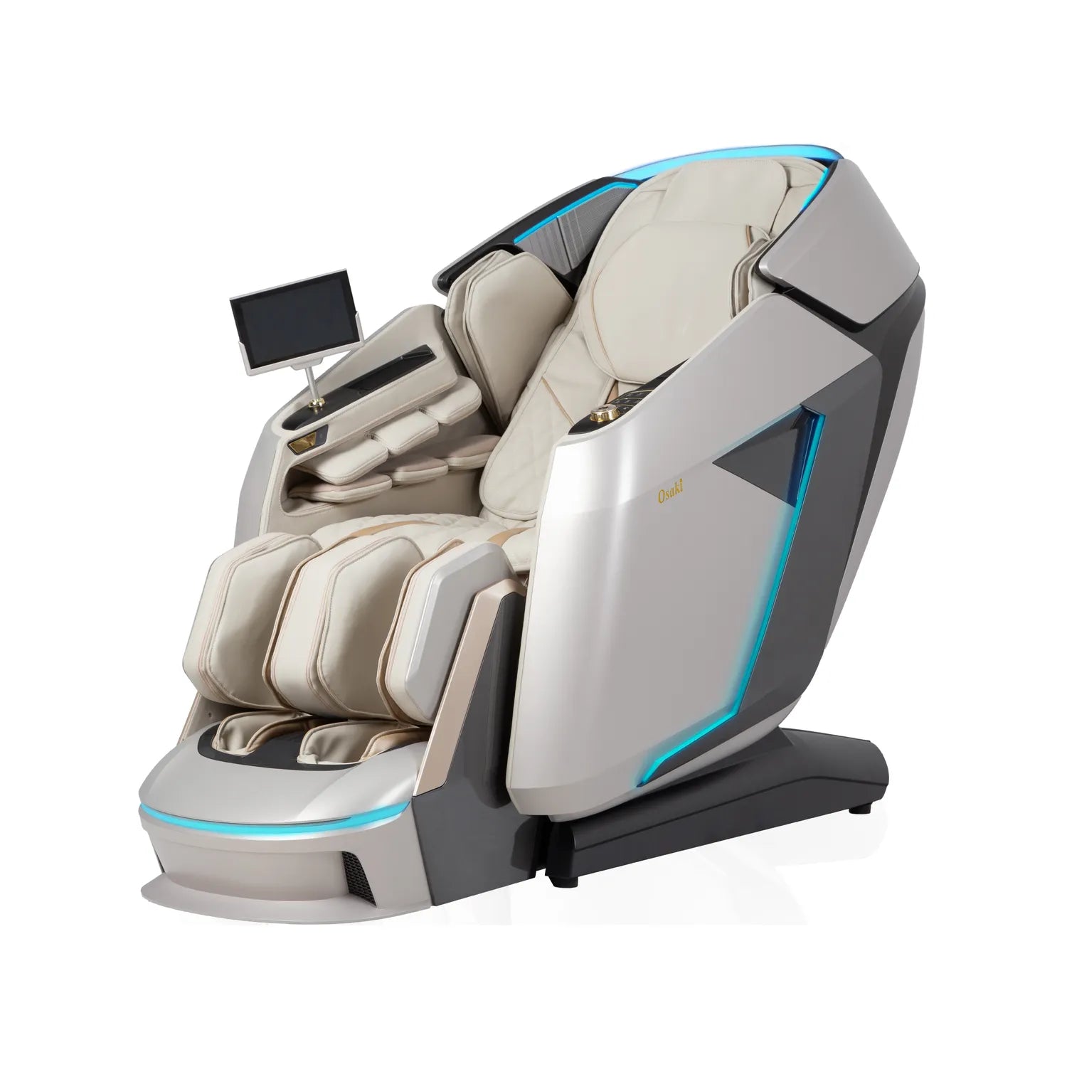 Osaki Grand Duo 4D+4D Massage Chair with Zero Gravity - Full Body Shiatsu Massage Recliner for Home & Office Use - Perfect for Stress Relief, Back Pain, and Relaxation After Work