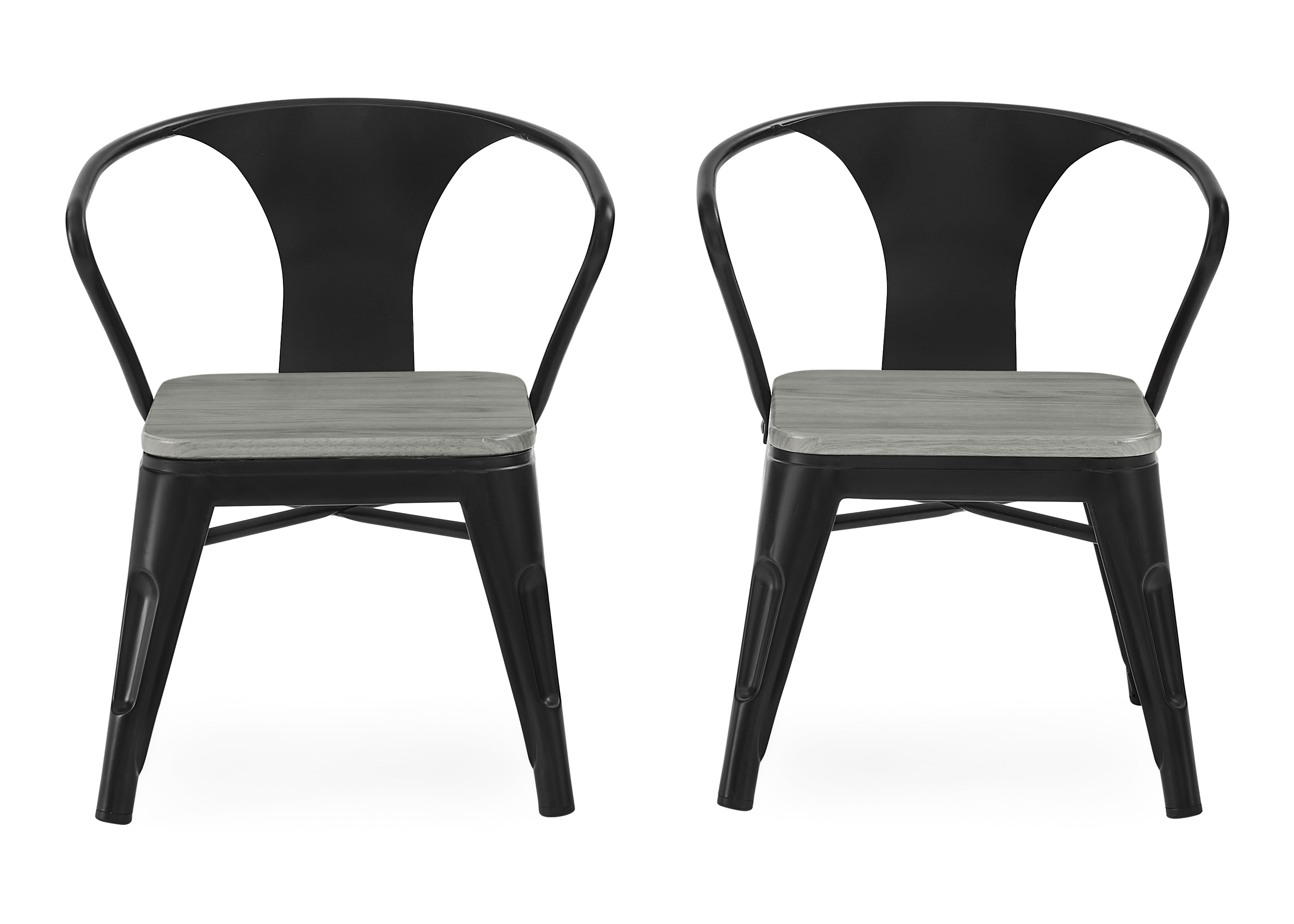 Modern Bistro Table and 4 Chairs Set - Outdoor/Indoor Patio Dining Furniture for Garden, Balcony, and Small Spaces