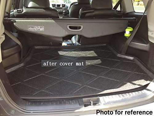 Premium Car Trunk Liner Mat for Mazda 3 Hatchback (2010-2013) - Waterproof Cargo Protector with Non-Slip Backing | Perfect for Road Trips, Grocery Hauling & Pet Transport
