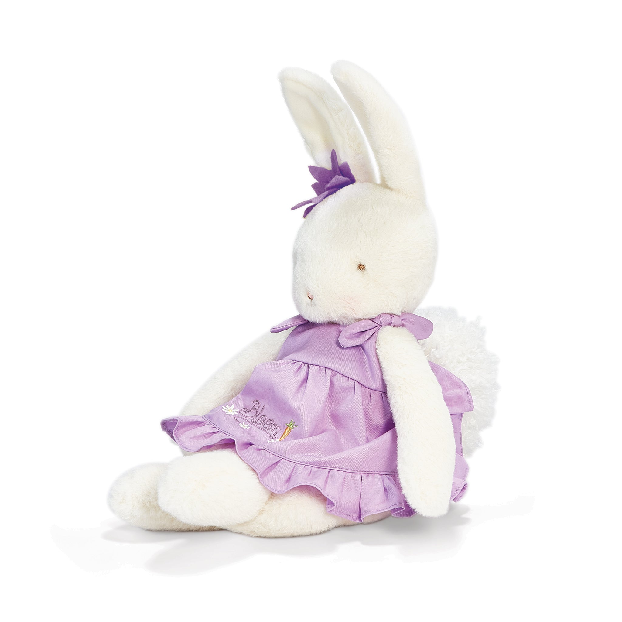 Garden Bloom Bunny Statue - Cute Outdoor Decor for Garden, Yard, and Patio - Perfect for Spring and Easter Decorations