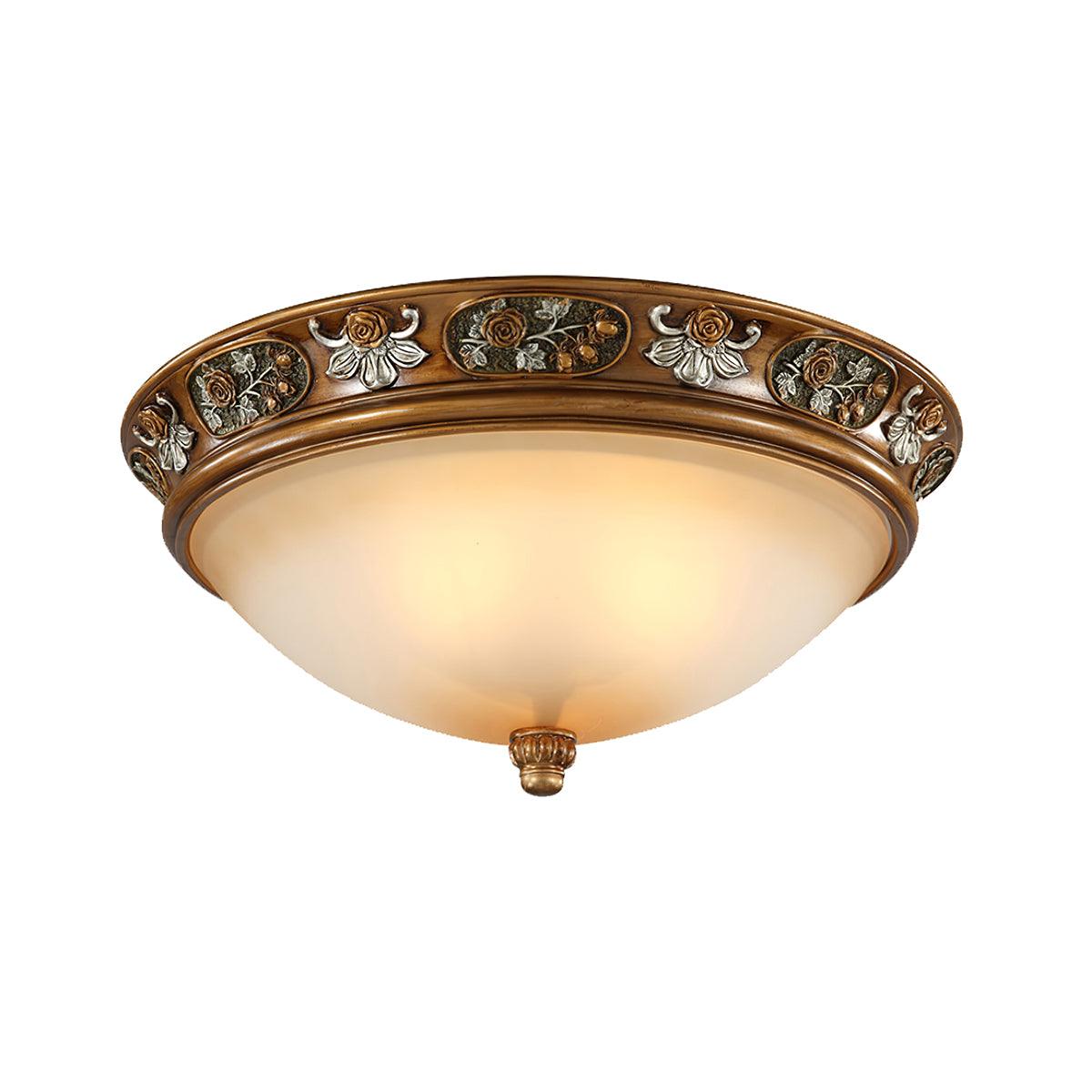 Deltana Recessed Ceiling Light Fixture - Waterproof Resin Housing - Dimmable LED Downlight for Bathroom, Kitchen, and Hallway Lighting
