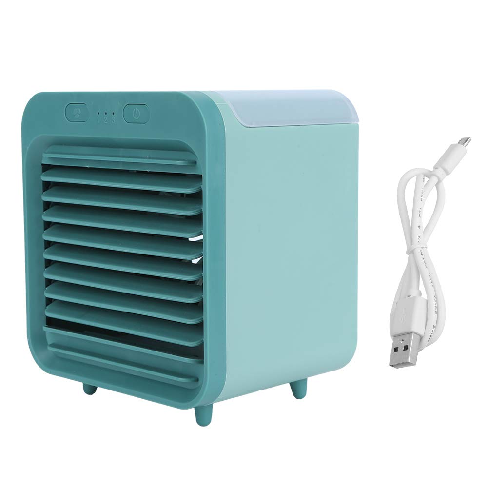 Gojiny 200ml Mini USB Rechargeable Air Cooler - 3 Speed Adjustable Portable Cooling Fan with Humidifier, Water Cooling Technology for Summer | Perfect for Office, Home, Travel & Outdoor Use