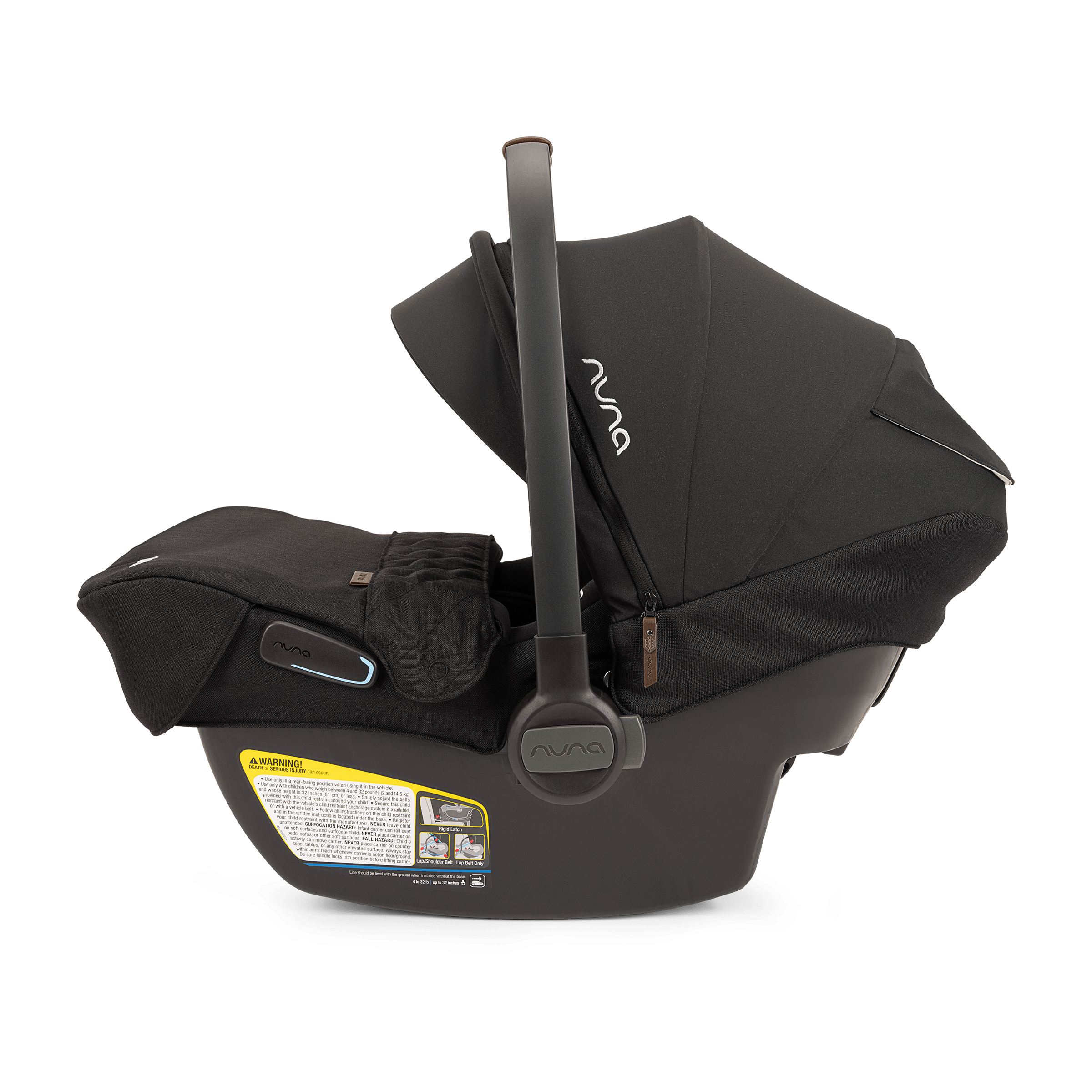 Nuna Pipa Lite Rx Infant Car Seat Footmuff - Soft & Warm Winter Cover for Baby Stroller - Perfect for Cold Weather, Travel & Outdoor Adventures