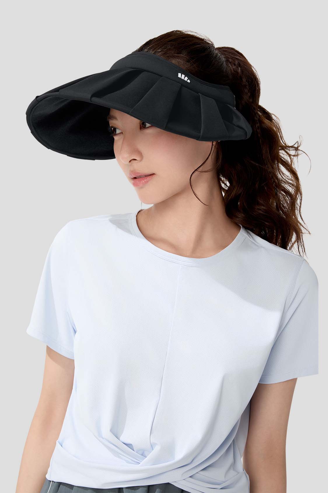 UPF 100+ Pleated Women's Sun Hat for Outdoor Activities - Beach, Hiking & Gardening Shell Hat for UV Protection