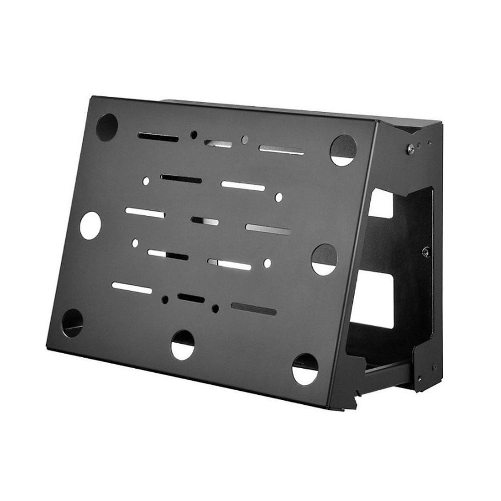 Wall Mount with Computer Holder - Adjustable Desk Mount for Monitor & Laptop - Space Saving Home Office & Gaming Setup (3.95 Inch) - Perfect for Workstations, Home Offices, and Gaming Stations