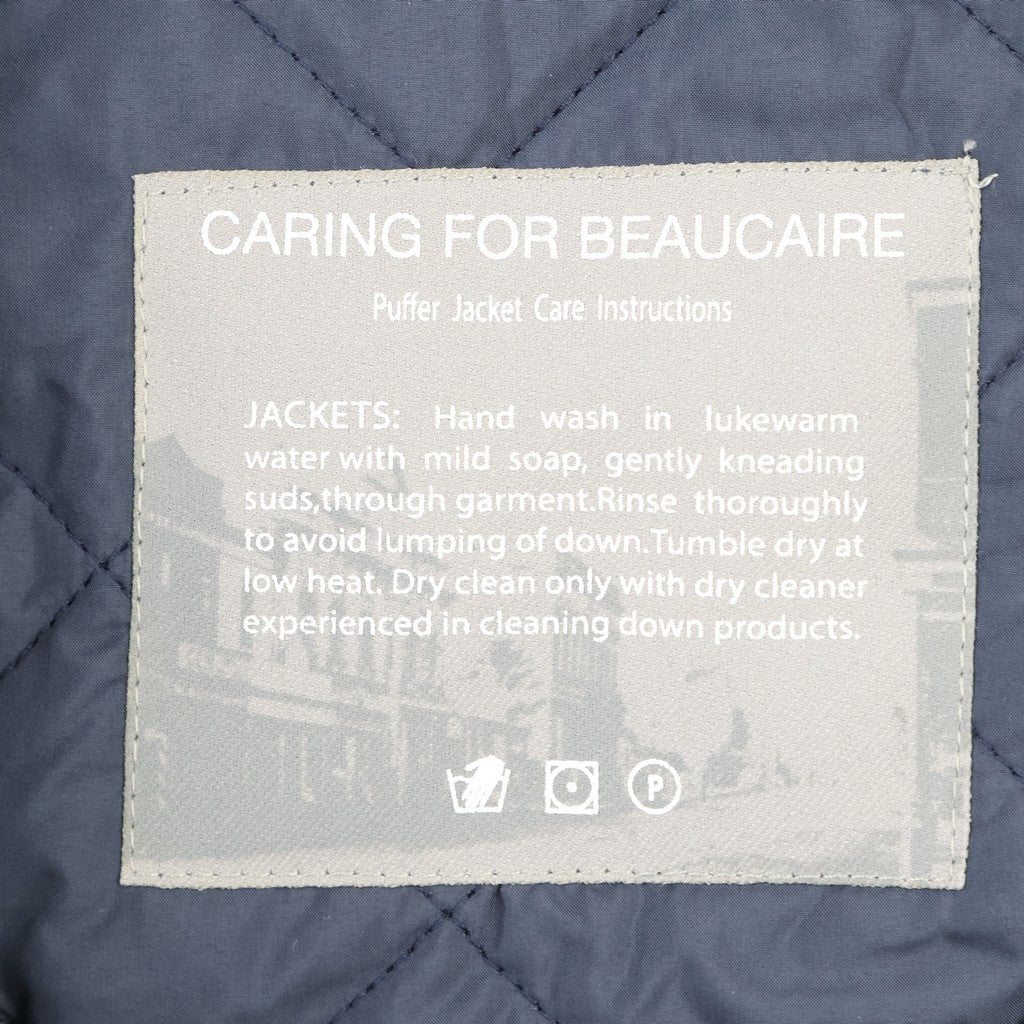 Beaucaire Bond Quilted Jacket for Women - Navy Blue Lightweight Quilted Coat with Stylish Stitching | Perfect for Fall, Winter & Outdoor Activities