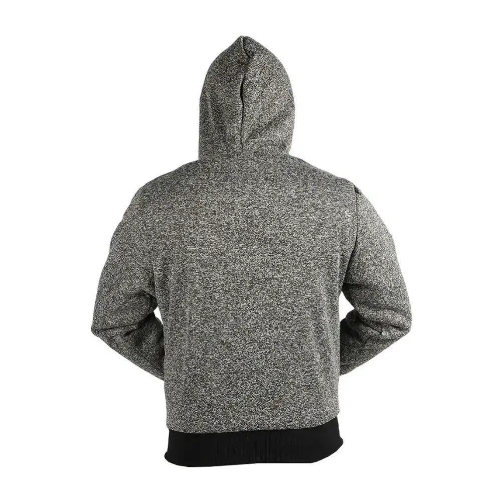 Men's Warm Sherpa Lined Hoodie - Soft Fleece Pullover with Kangaroo Pocket for Winter Outdoor Activities & Casual Wear