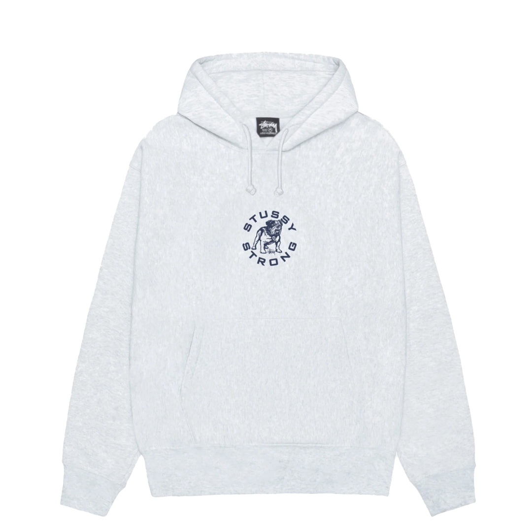 STRONG MAC HOODIE ASH - Premium Cotton Pullover Hooded Sweatshirt for Men & Women | Perfect for Streetwear, Gym & Casual Outfits