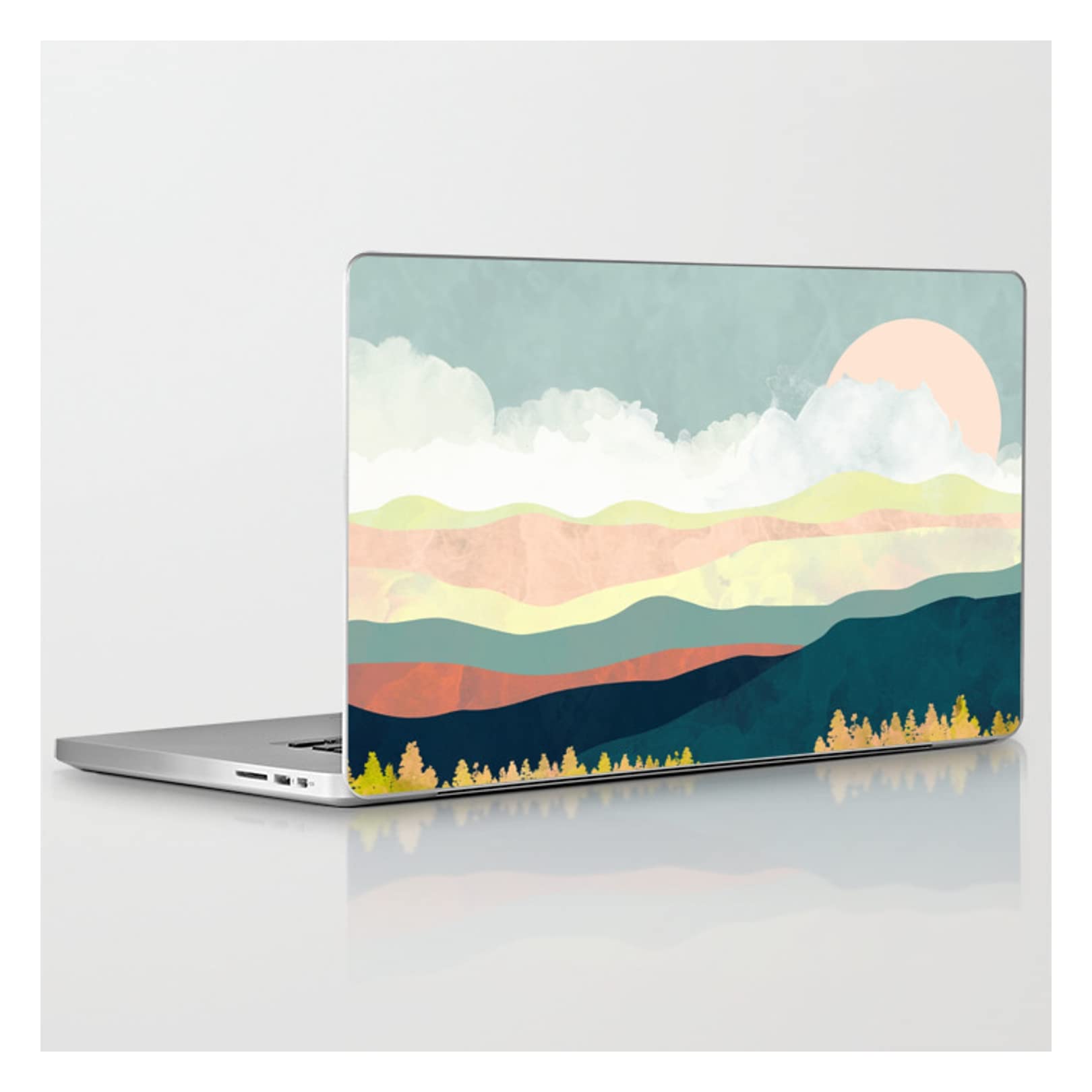 Spacefrogdesigns Lake Forest Laptop Skin for 15