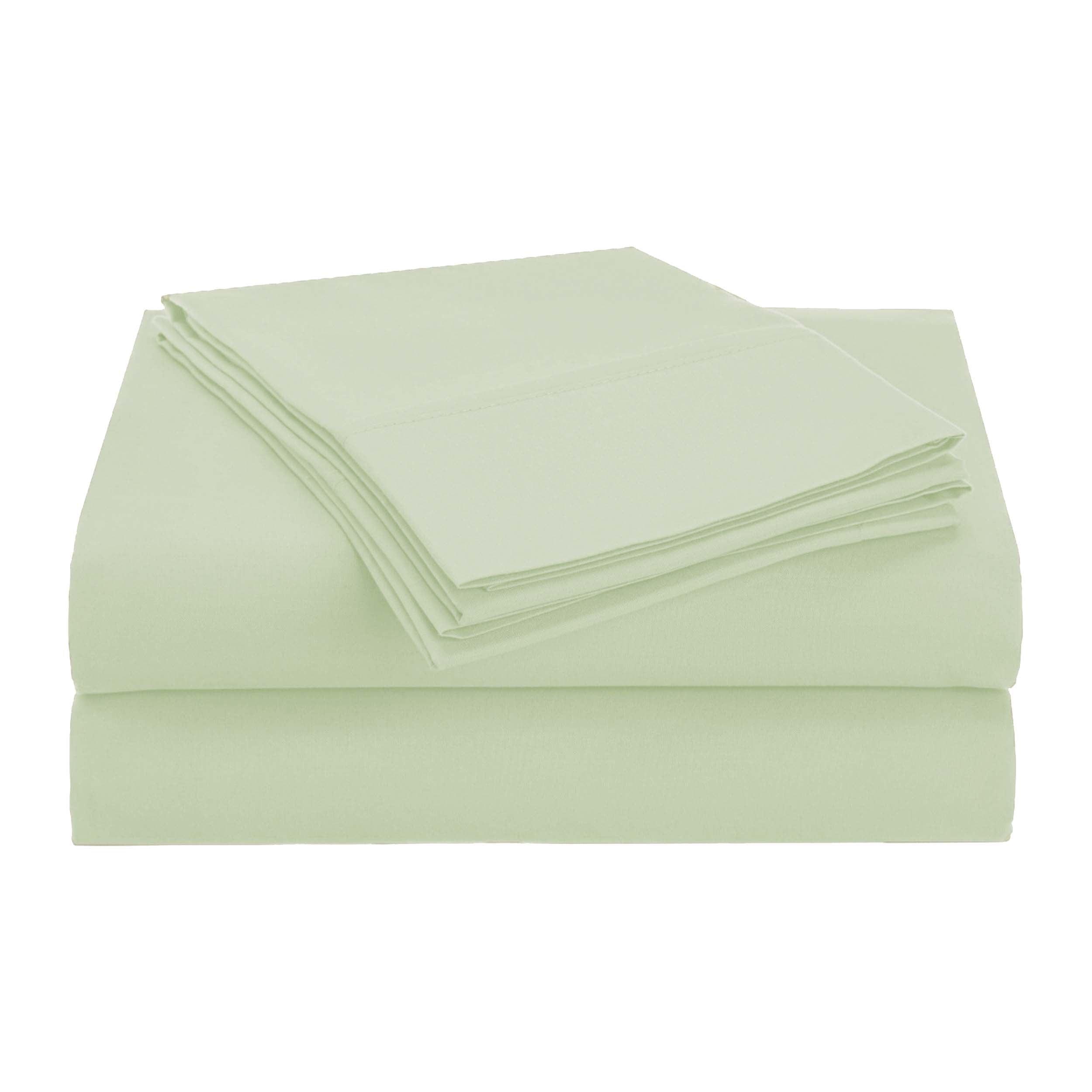 Soft Brushed Microfiber Deep Pocket 4-Piece Bed Sheet Set - Queen Size, Wrinkle & Fade Resistant - Perfect for Master Bedroom, Guest Room & Dorm Comfort