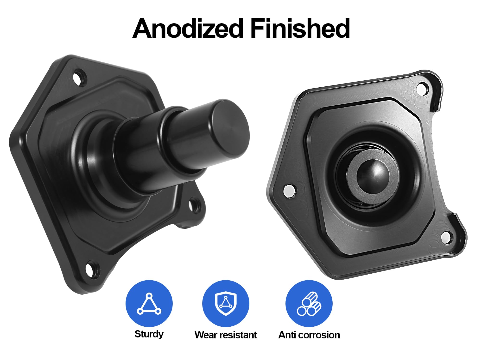 Black Push Button Starter Solenoid 1.2/1.4 kW Compatible with Harley Davidson Softail Dyna Sportster Big Twin 1991-2017 - Perfect for Motorcycle Repair & Electrical System Upgrades