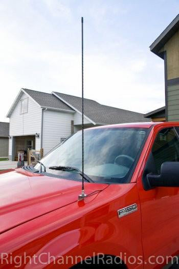 Pre-2015 Ford F150 CB Antenna Kit - Heavy Duty Truck Radio Communication System for Off-Roading, Camping & Emergency Scenarios