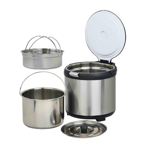 7.5QT Energy Efficient Thermal Cooker & Food Warmer - NVC-7020 by C&H | Portable Slow Cooking for Camping, Travel & Home Use