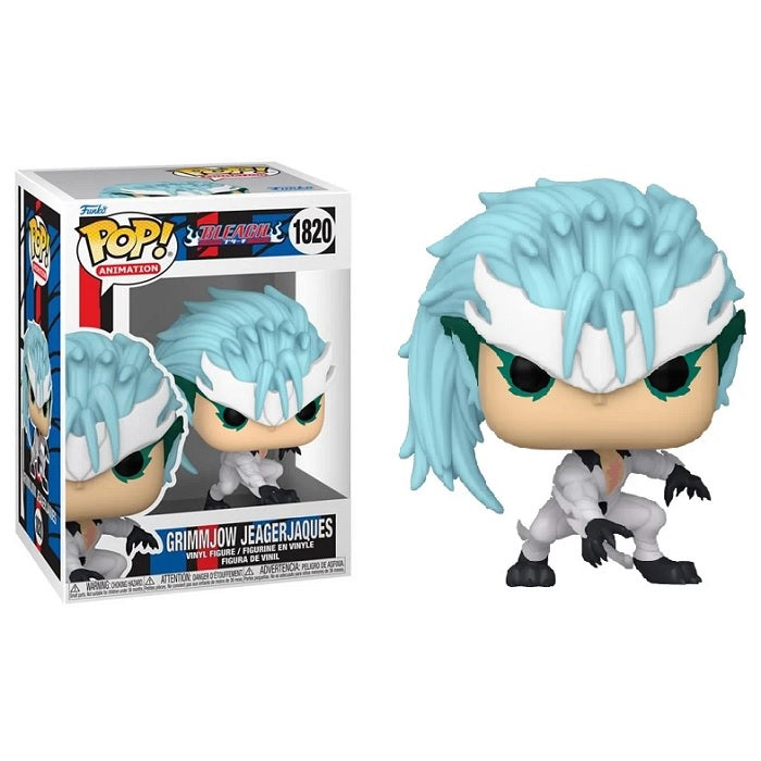 Bleach Pop! Vinyl Figure Grimmjow Jeagerjaques [1820] - Anime Collectible for Fans, Home & Office Decor, Gift for Bleach Lovers